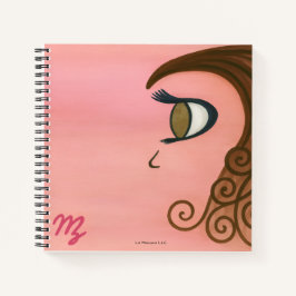 Curl Girl left notebook