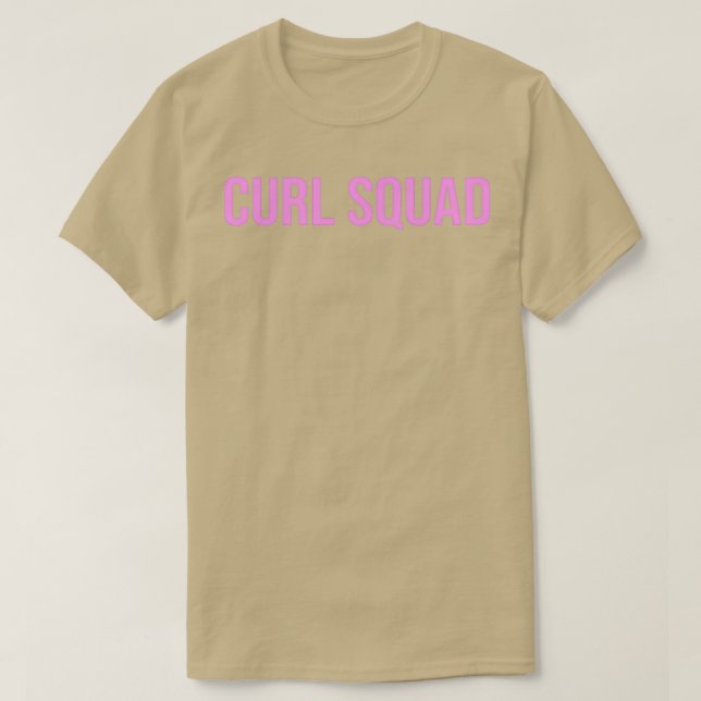 CURL SQUAD T SHIRT (Design framsida)