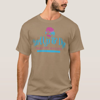 Curl Up Dye Beauty Salon T Shirt