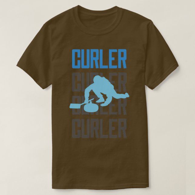Curler 1 t shirt (Design framsida)