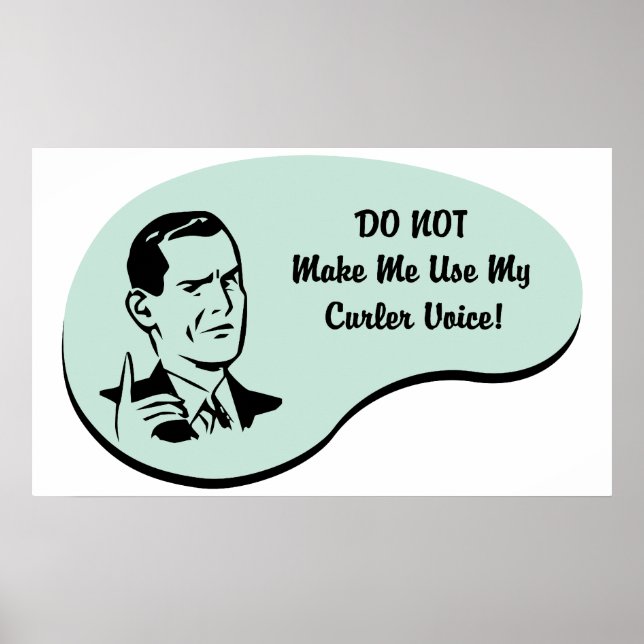 Curler Voice Poster (Framsidan)