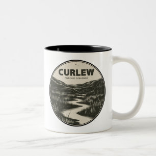 Curlew National Grassland Idaho Stream Två-Tonad Mugg