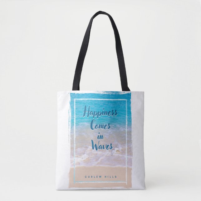 Curlew Vågar Tote Bag, medel Tygkasse (Framsida)