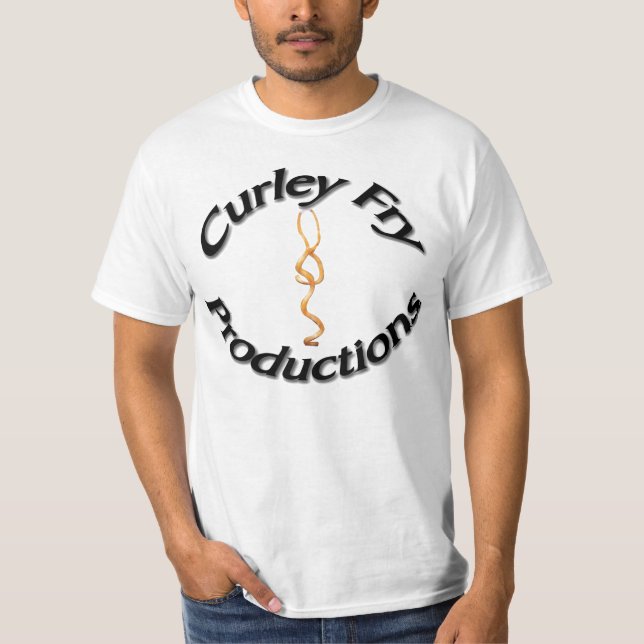 curleysmåfiskproduktioner t-shirt (Framsida)