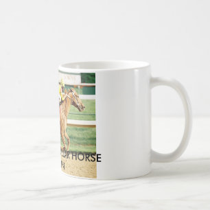 CURLIN-10 MILJON DOLLARHÄST KAFFEMUGG