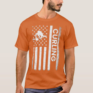 Curling American Curling T Shirt