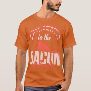 Curling är bacon of Sports Funny Curling Playe T Shirt