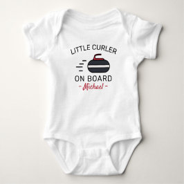 Curling Baby - Little Curler on Board - Curler T Shirt