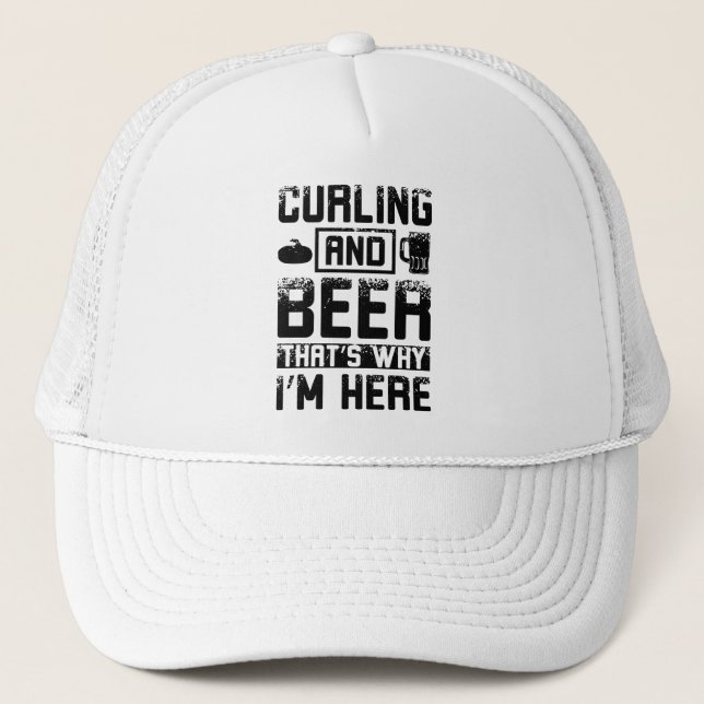 Curling Beer Keps (Framsida)
