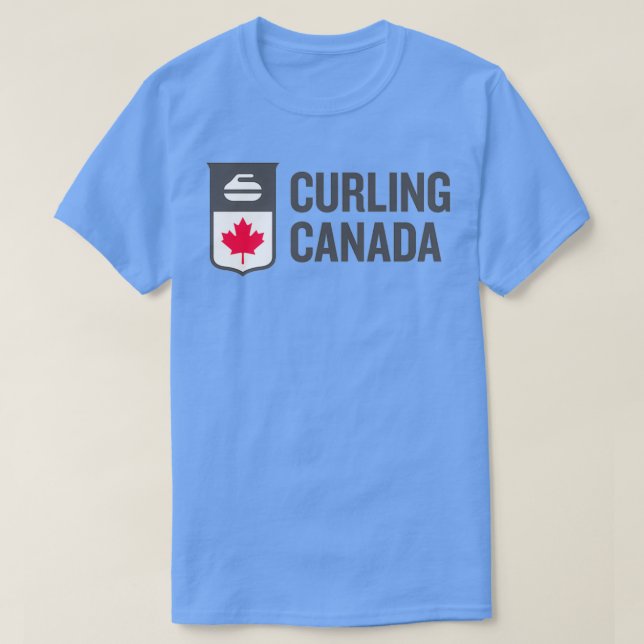 Curling Canada 3 T Shirt (Design framsida)