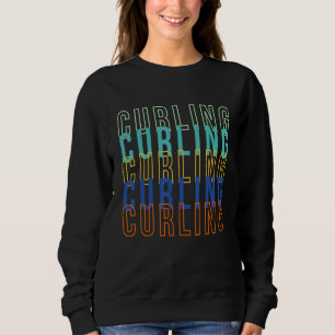 Curling Curler Stone Sweep Ice Curl T Shirt