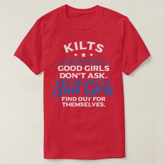 Curling Girl T Shirt (Design framsida)