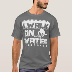 Curling I Walk på Vatten T Shirt