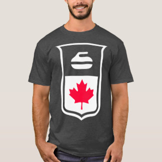 Curling Ice Hockey Sports T Shirt