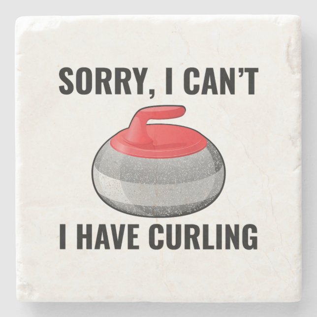Curling Ice sport Stone Broom Stenunderlägg (Framsidan)