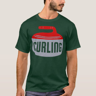 Curling Idea 4, Älskare Gift Idea T Shirt