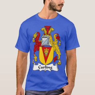 Curling Jackar Arm Family Crest Shirt T Shirt