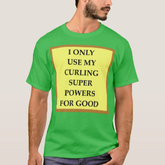 Curling Joke 14 T Shirt