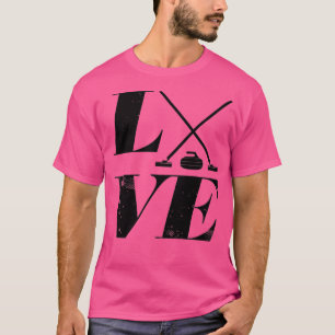 CURLING KÄRLEK 2 T SHIRT