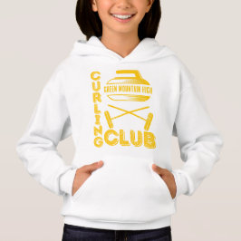 Curling namn på skolklubbsteam  t shirt