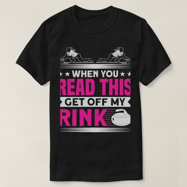Curling när du läser den här hämtningen av min Rin T Shirt (Design framsida)