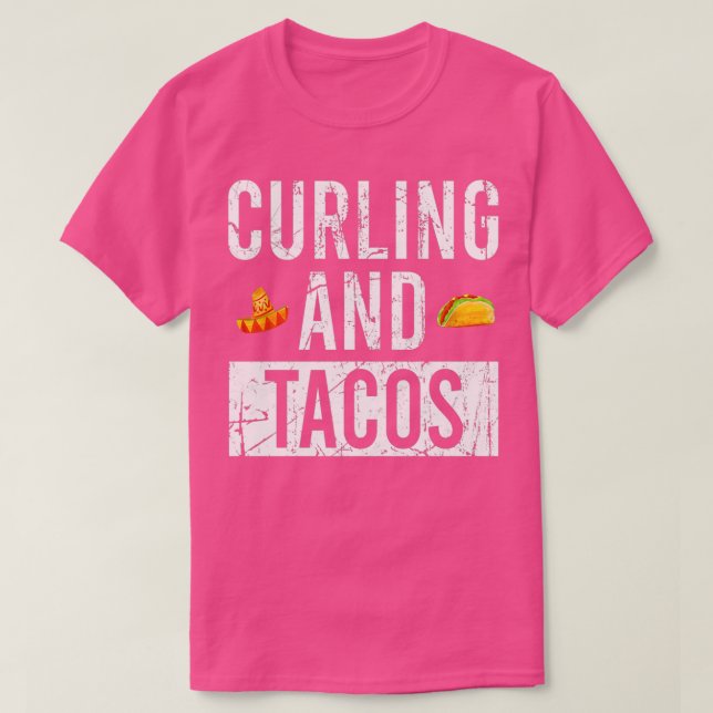 Curling och tacos 14 t shirt (Design framsida)