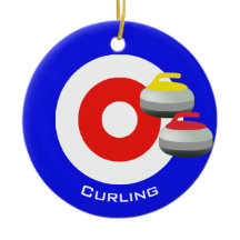 Curling Ornament