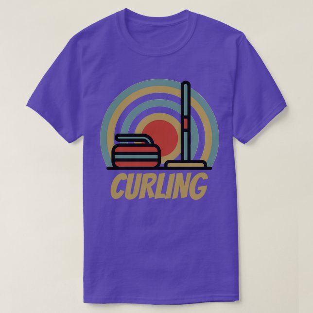 Curling Peking 2022 Vinter-OS T Shirt (Design framsida)