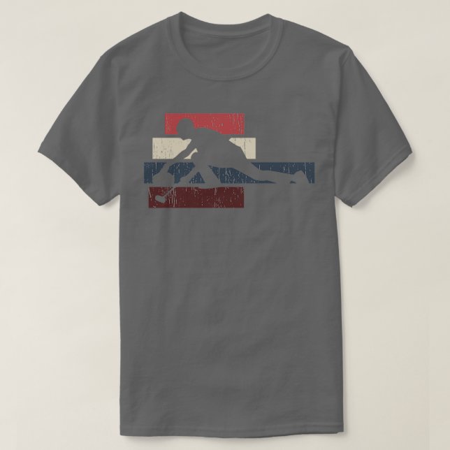 Curling Retro Shirt 3 T (Design framsida)