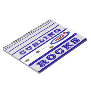 Curling Sten Anteckningsbok