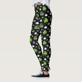 Curling Sten och Shamrocks Leggings