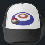 Curling Stone hat Keps<br><div class="desc">Den underbara vintersporten av kurning. Ta en sten och en borom och slå isen. Sveda ner till målet.</div>
