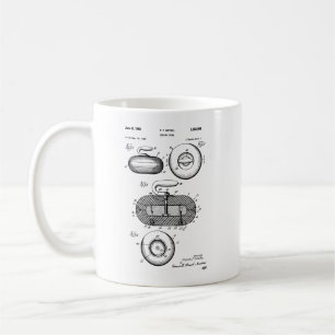 Curling Stone Patent Kaffemugg
