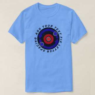 Curling Stone rullar som jordens omloppsbana T Shirt