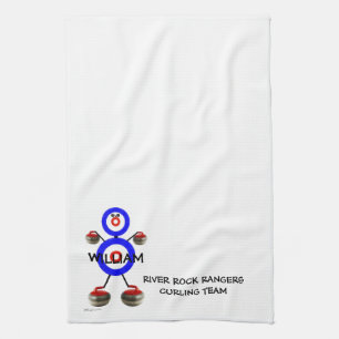 Curling Team Kökshandduk