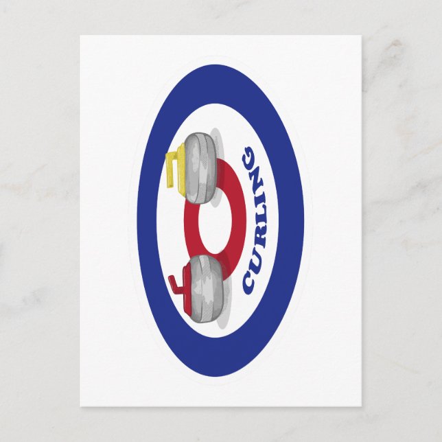 Curlingsten Vykort (Framsida)