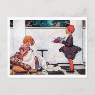 Curly Girl, Jessie Willcox Smith Vykort