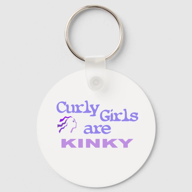 Curly Girls är kinky Nyckelring (Framsida)