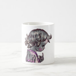 Curly Hair Girl mugg