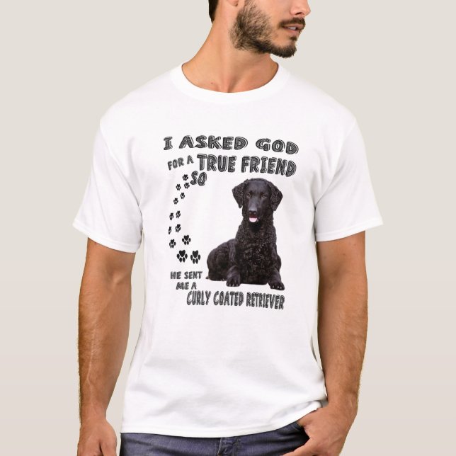 Curly Jackat Retriever Quote Mamma Pappa, Tjock Ja T Shirt (Framsida)