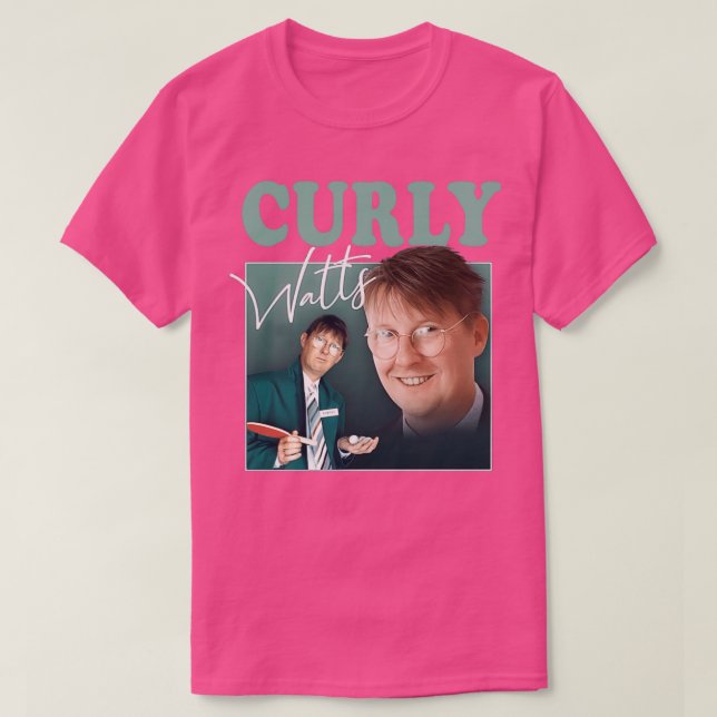 Curly Watts T Shirt (Design framsida)