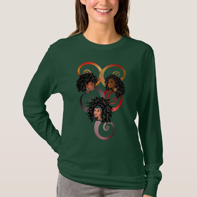 CURLZ "T-tröja för TRIADEN" T-shirt (Framsida)