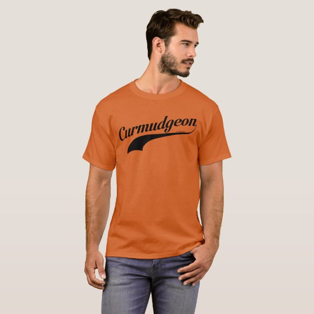 Curmudgeon T-Shirt (Hel framsida)