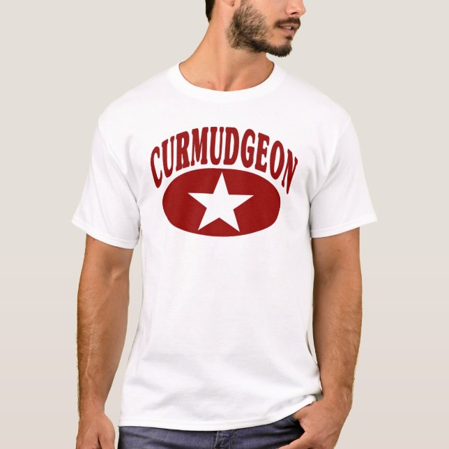 Curmudgeon Tee Shirt (Framsida)