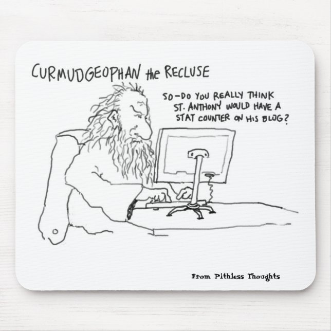 Curmudgeophan på Blogging Musmatta (Framsidan)