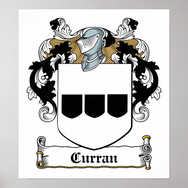 Curran Family Crest Poster (Framsidan)