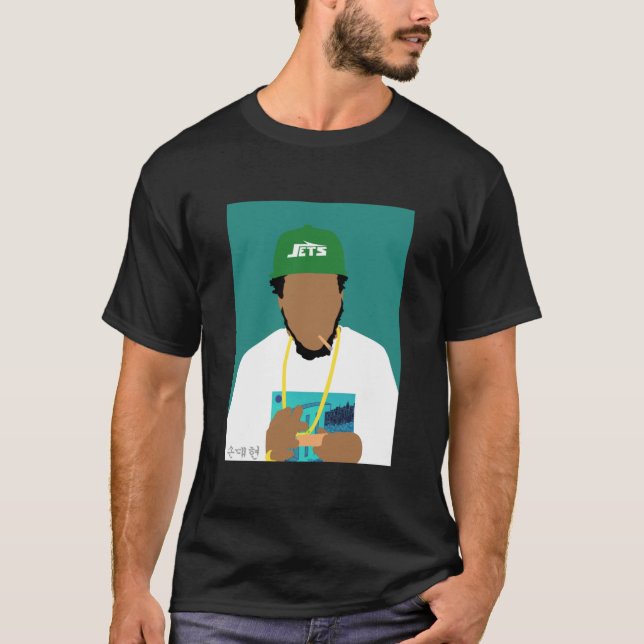 Curren$y Passande V-Nacke T Shirt (Framsida)