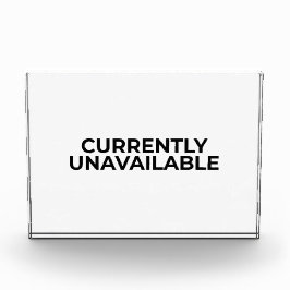 Currently Unavailable Funny Minimalist Desk Sign