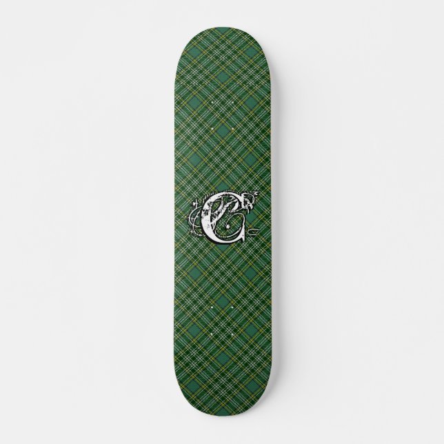 Currie för ytterlighetTartanklan Monogram Mini Skateboard Bräda 18,5 Cm (Framsida)