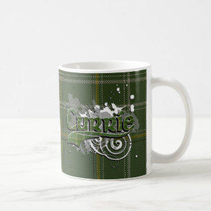 Currie Tartan Grunge Kaffemugg